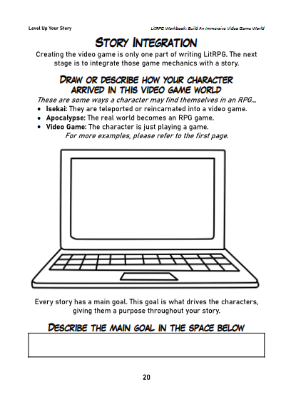 LitRPG Story Workbook Preview 20